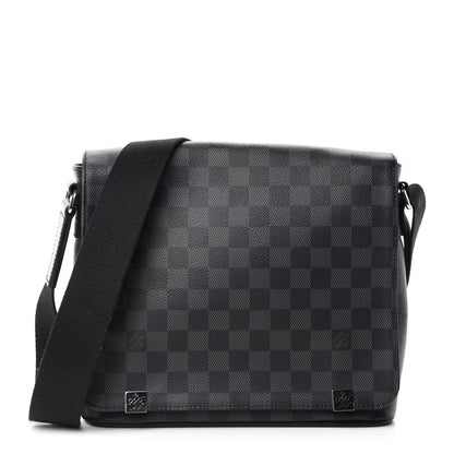 Louis Vuitton Damier Graphite District PM 1 of 10