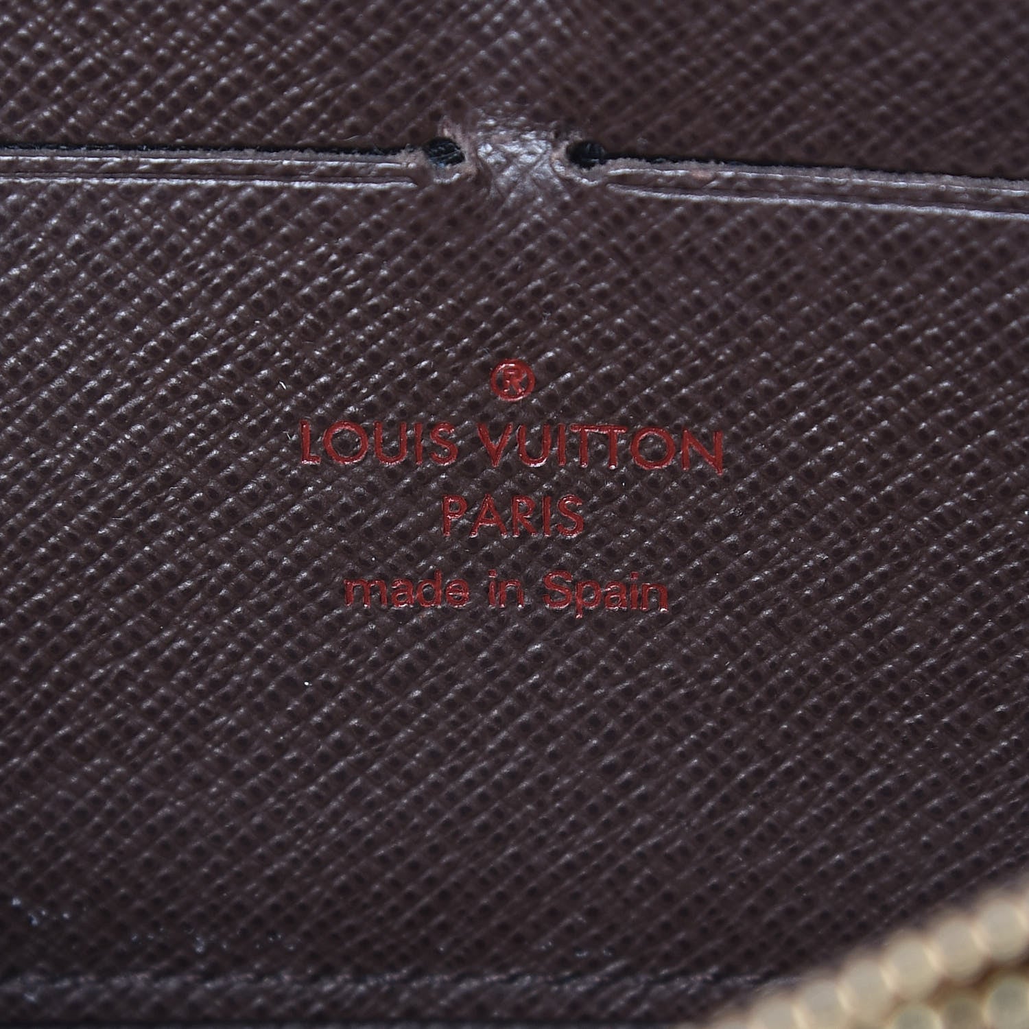 Louis Vuitton Damier Ebene Zippy Wallet 6 of 14