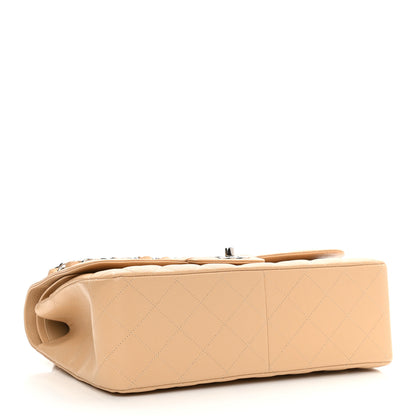 Chanel Caviar Quilted Jumbo Double Flap Beige Clair 4 of 10