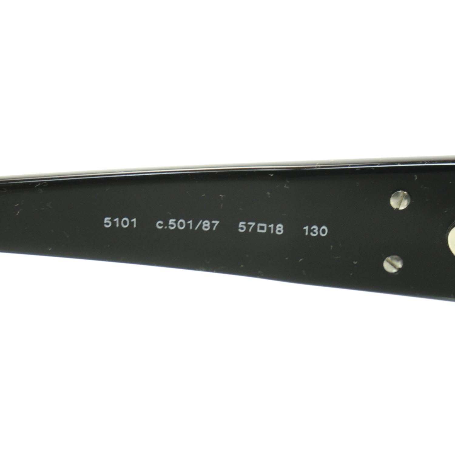 Chanel CC Logo Sunglasses 5101 Black 6 of 7