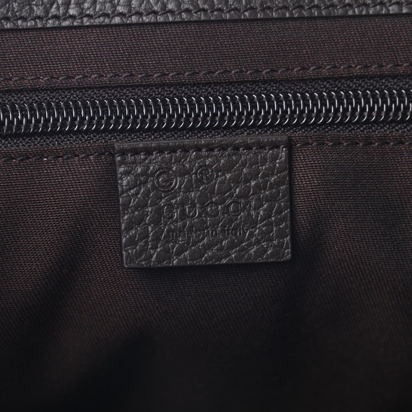 Monogram Large Flap Messenger Bag Beige Dark Brown