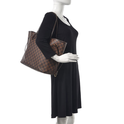 Louis Vuitton Damier Ebene Neverfull MM 2 of 23