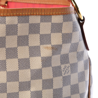 Louis Vuitton Damier Azur Delightful MM Pink 11 of 18