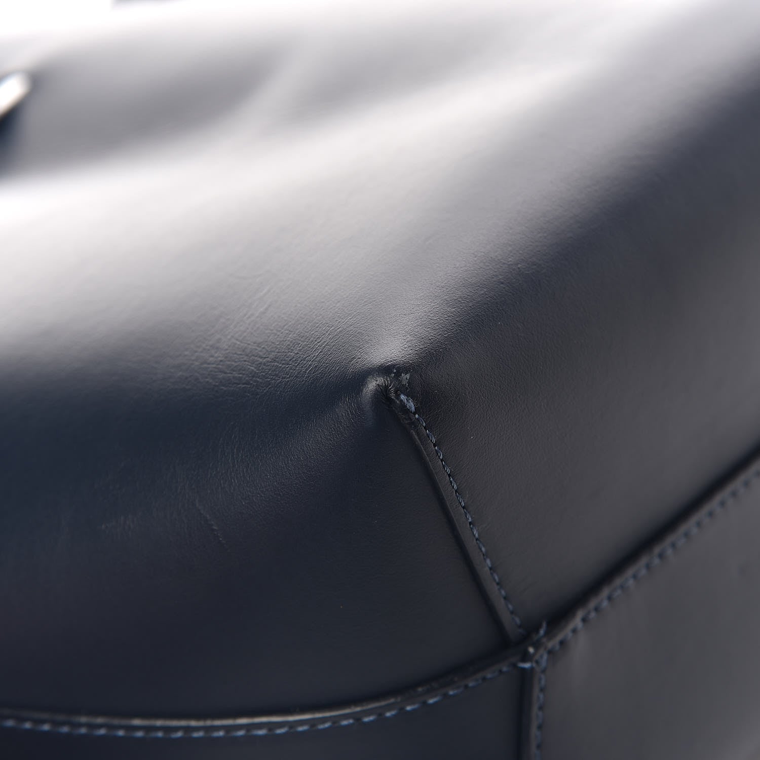 Mansur Gavriel Calfskin Mini Bucket Bag Blu 7 of 10