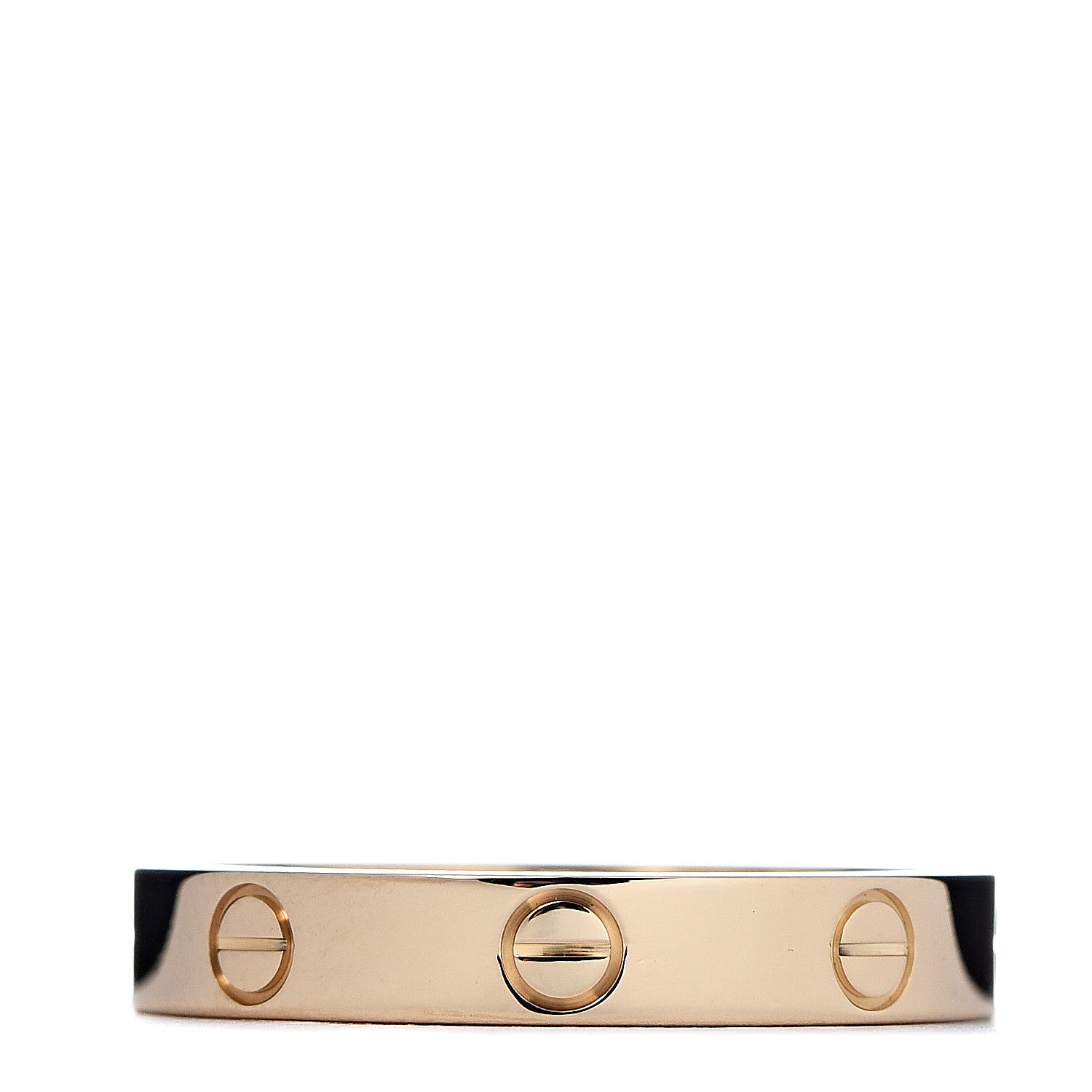 Cartier 18K Yellow Gold 3.5mm LOVE Wedding Band Ring 59 8.75 3 of 4