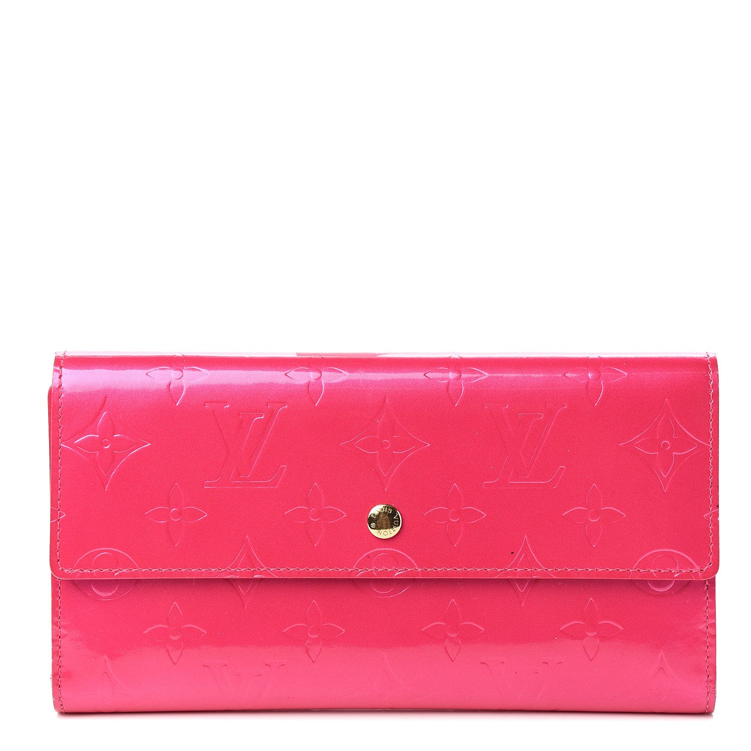 Louis Vuitton Vernis Porte Tresor International Wallet Fuchsia 1 of 6