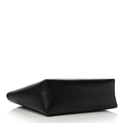 Mansur Gavriel Calfskin Small Shopping Tote Black Gold 4 of 19