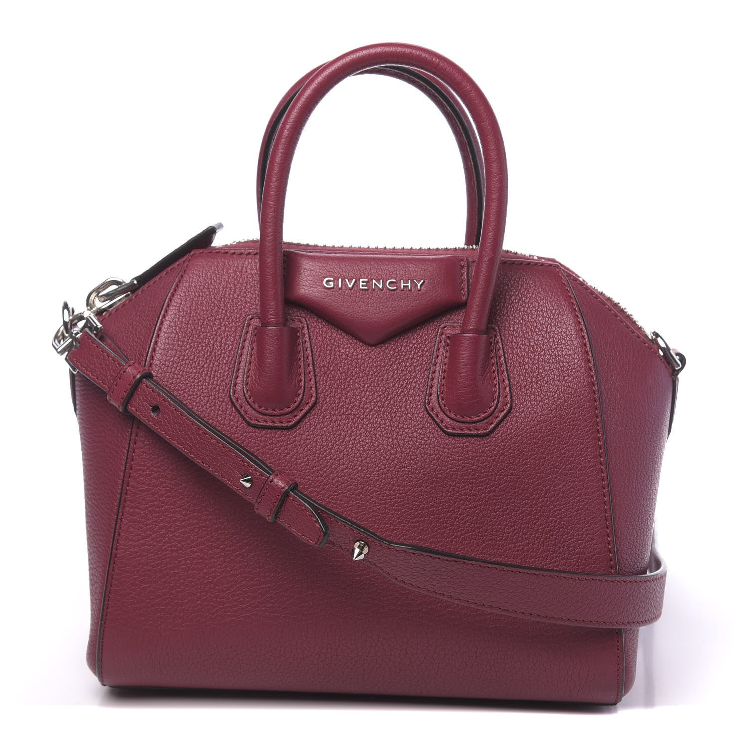 Givenchy Sugar Goatskin Mini Antigona Fig Pink 1 of 12