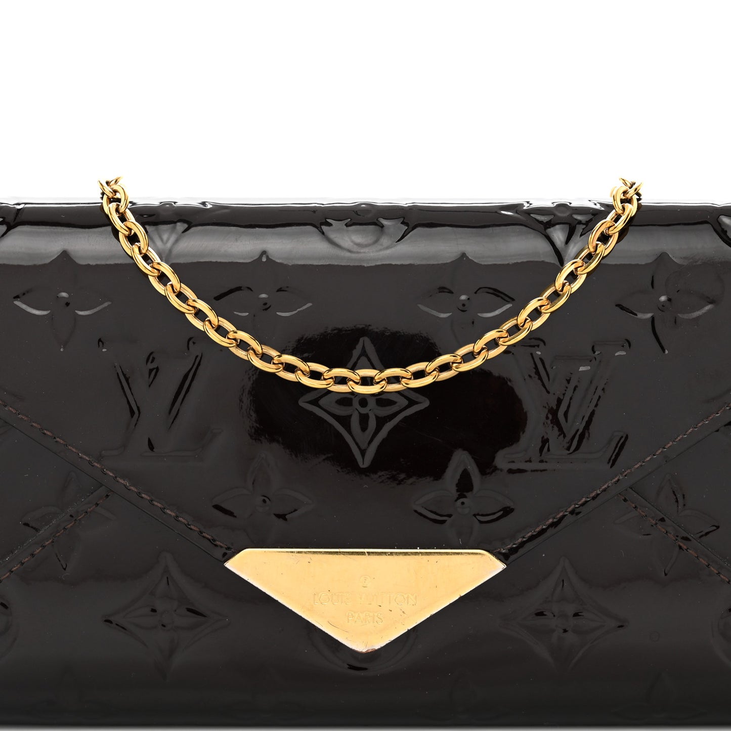 Vernis Mira MV Chain Wallet Amarante