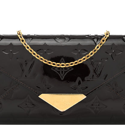 Louis Vuitton Vernis Mira MV Chain Wallet Amarante 5 of 10