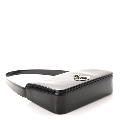 Christian Dior Glazed Calfskin Shoulder Bag Black 4 of 10
