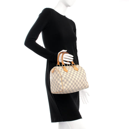 Louis Vuitton Damier Azur Speedy 25 2 of 14