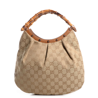 Gucci Monogram GG Bamboo Handle 1 of 7