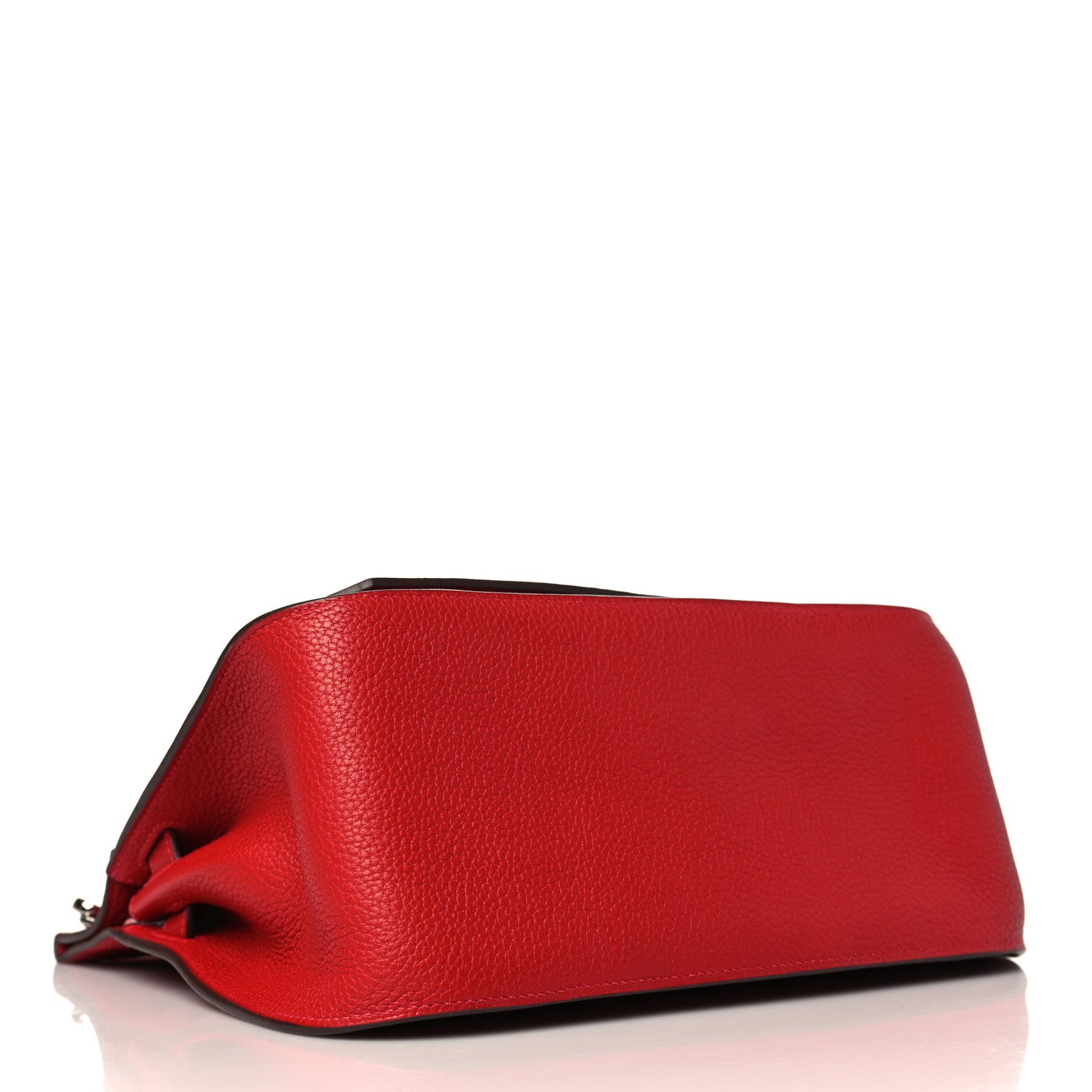 Hermes Taurillon Clemence Jypsiere 28 Rouge Casaque 3 of 8
