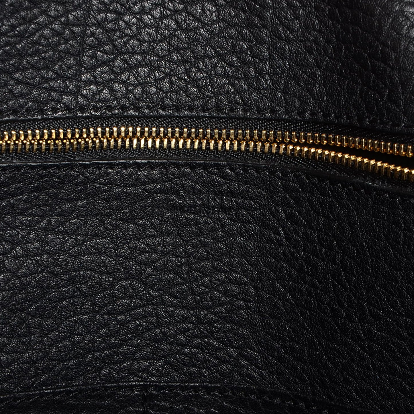 Crisped Calfskin Mini Tie Knot Tote Black