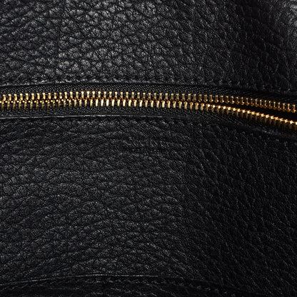 Celine Crisped Calfskin Mini Tie Knot Tote Black 6 of 9