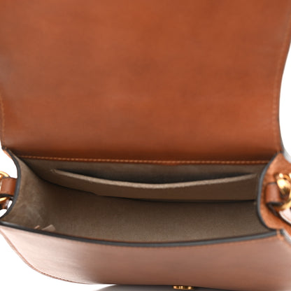 Chloe Calfskin Suede Medium Nile Bracelet Bag Caramel 5 of 10