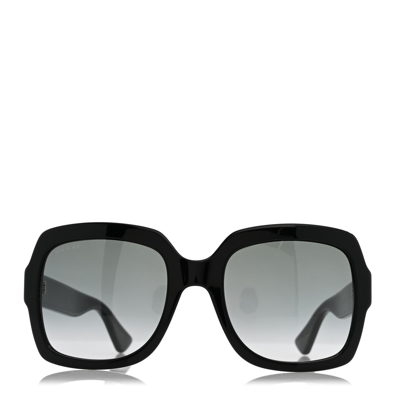 Gucci Acetate Square Frame Sunglasses GG0036S Black 2 of 9
