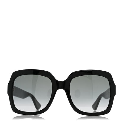 Gucci Acetate Square Frame Sunglasses GG0036S Black 2 of 9