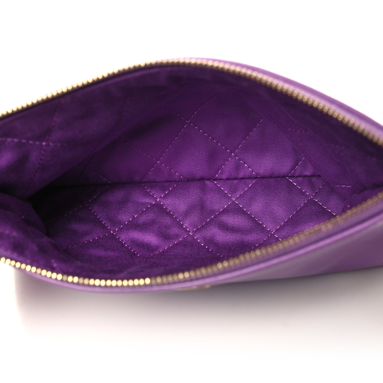Chanel Shiny Calfskin Quilted Small Chanel 22 Purple 7 of 13