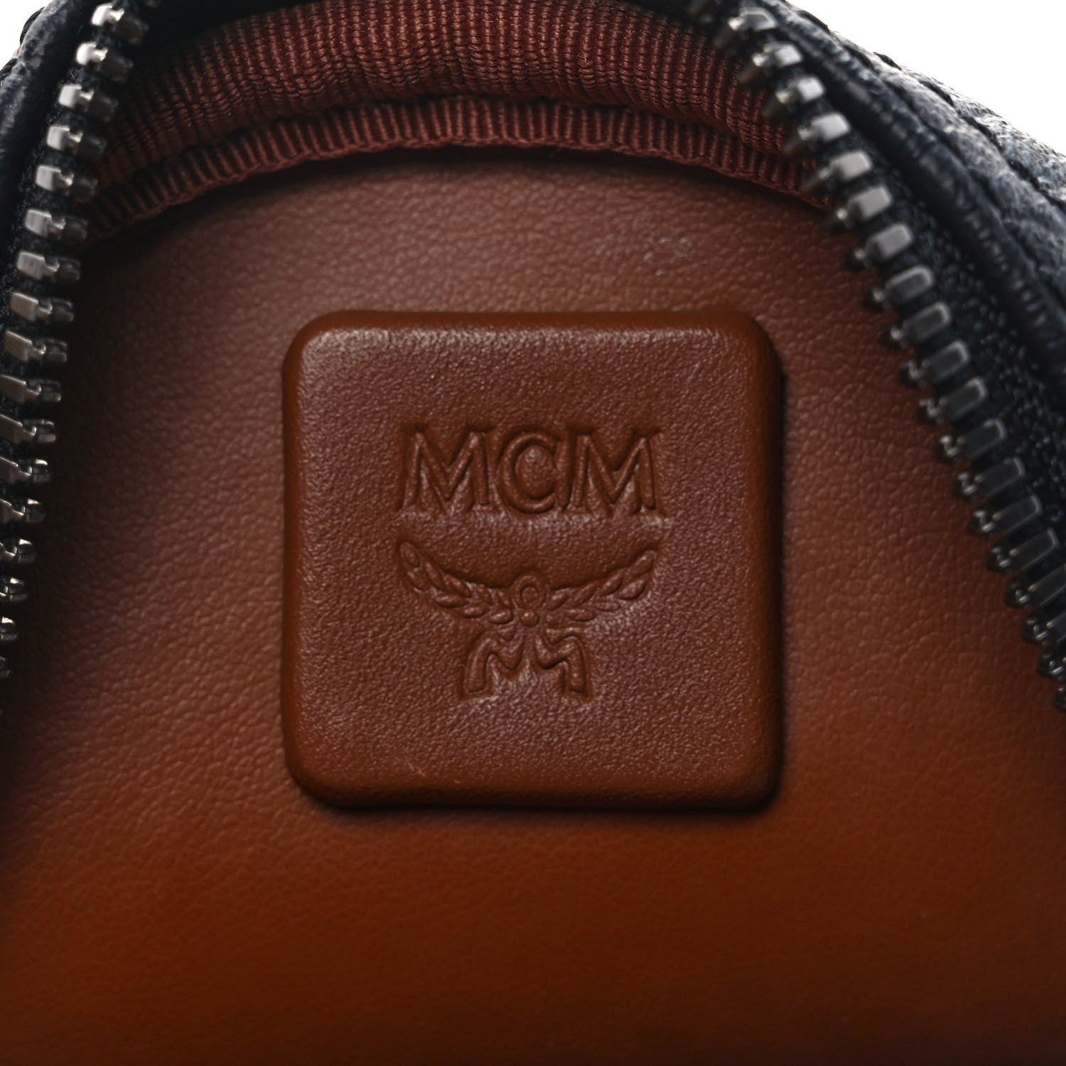 MCM Visetos Side Stud X-Mini Stark Bebe Boo Backpack Black 6 of 10