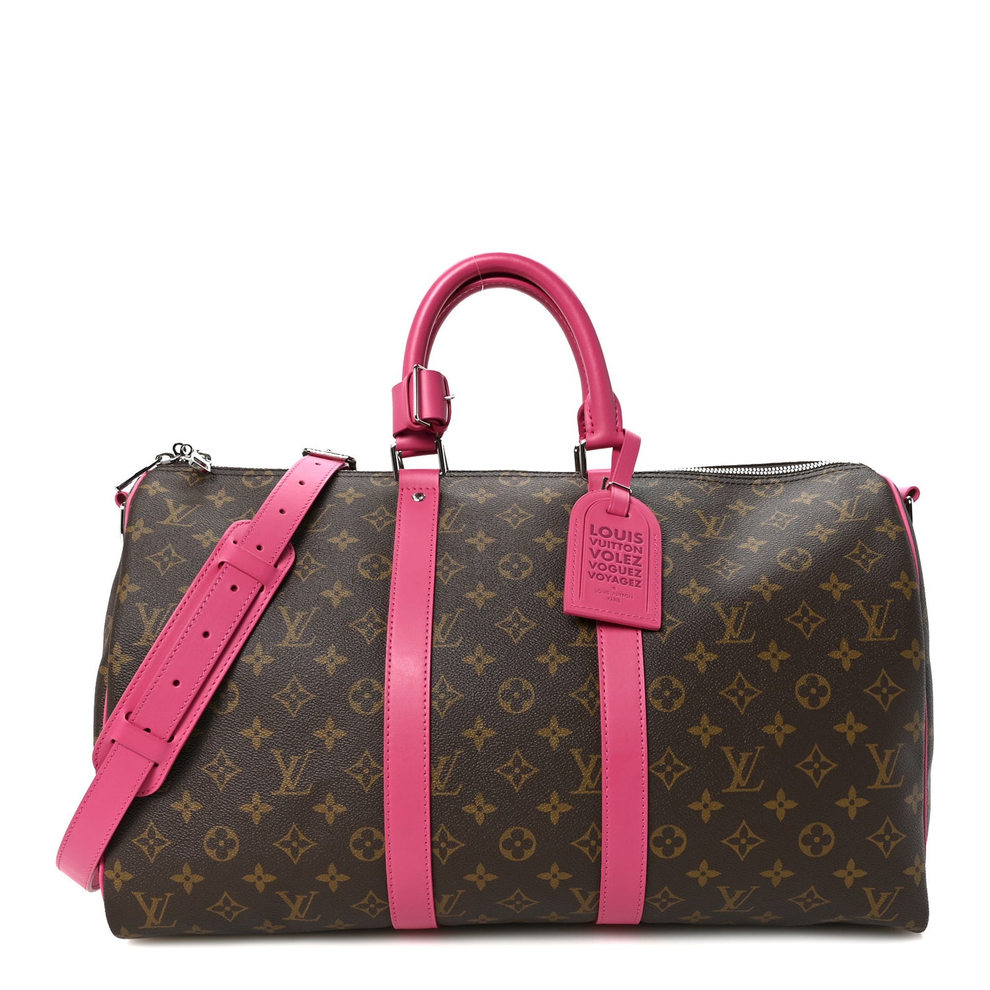 Monogram Keepall Bandouliere 45 Pondichery Pink