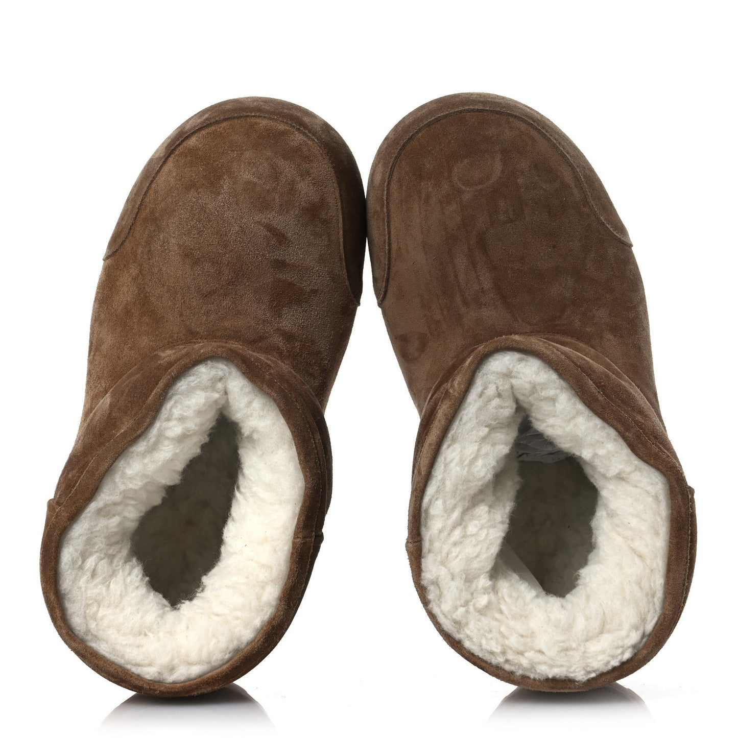 Suede Mens Alaska Boots 44 Brown