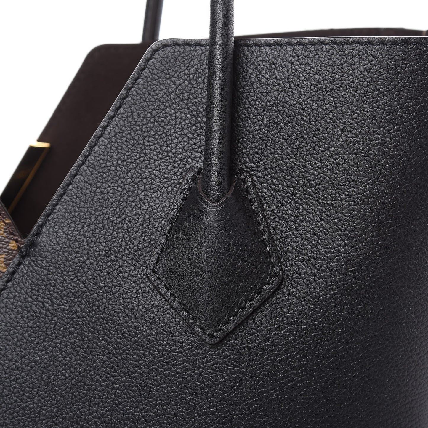 Calfskin Monogram Kimono Tote Black