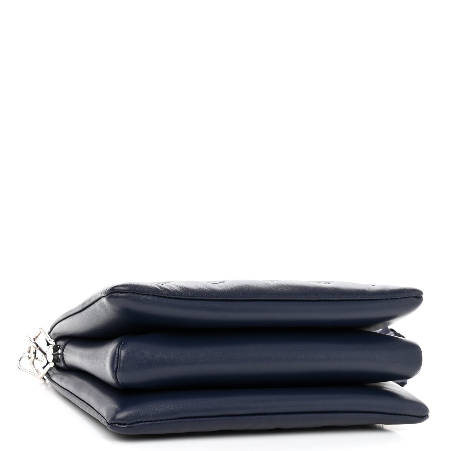 Lambskin Embossed Monogram Coussin PM Navy