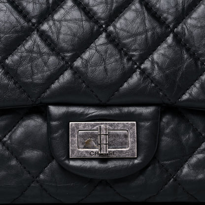 Chanel Aged Calfskin Quilted 2.55 Reissue 227 Flap Black 8 of 17