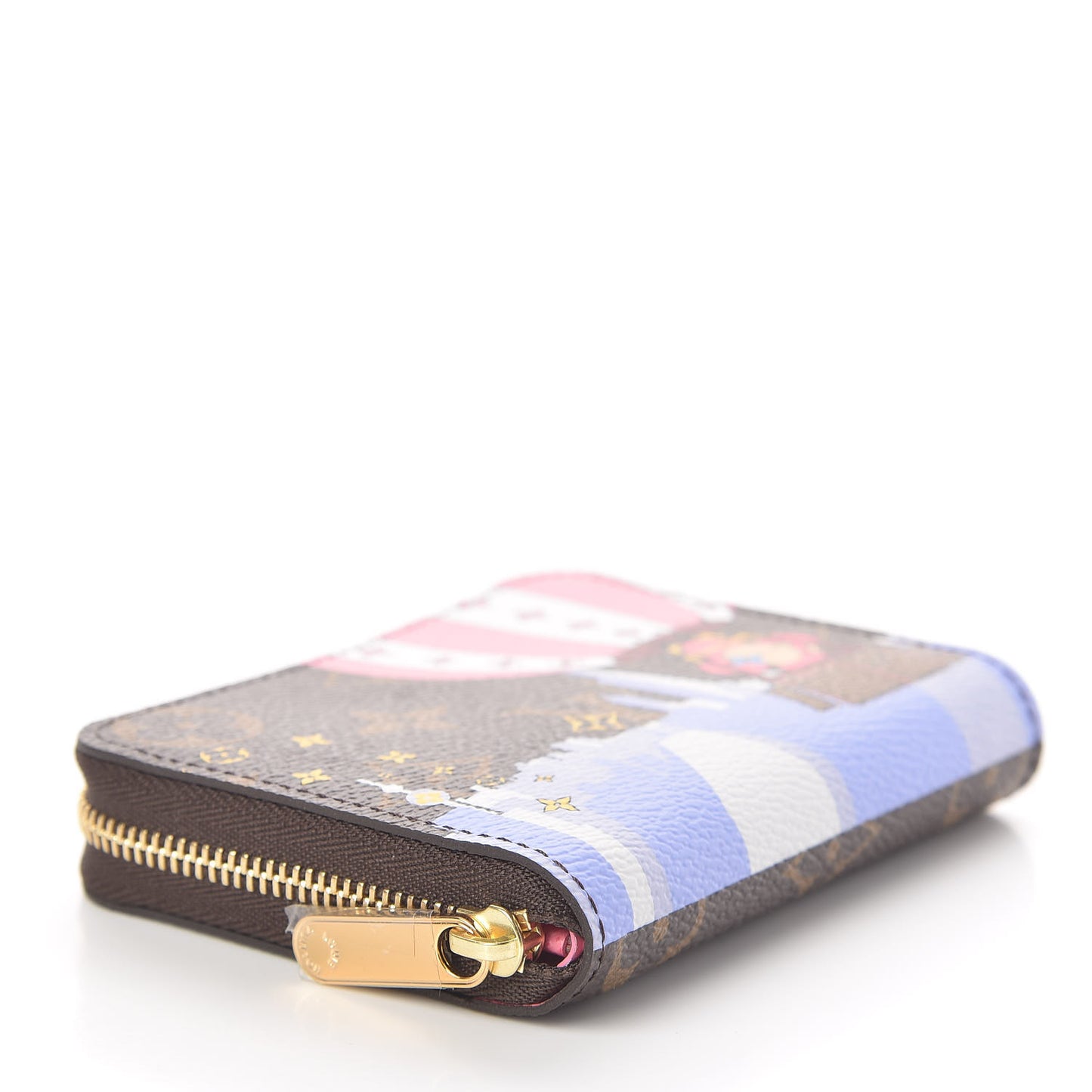 Monogram 2019 Christmas Animation Zippy Coin Purse