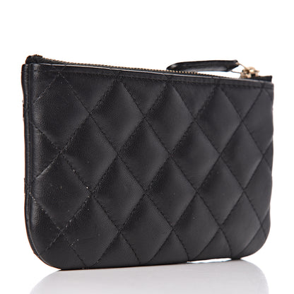 Chanel Lambskin Quilted Casino Coin Purse Black 3 of 8