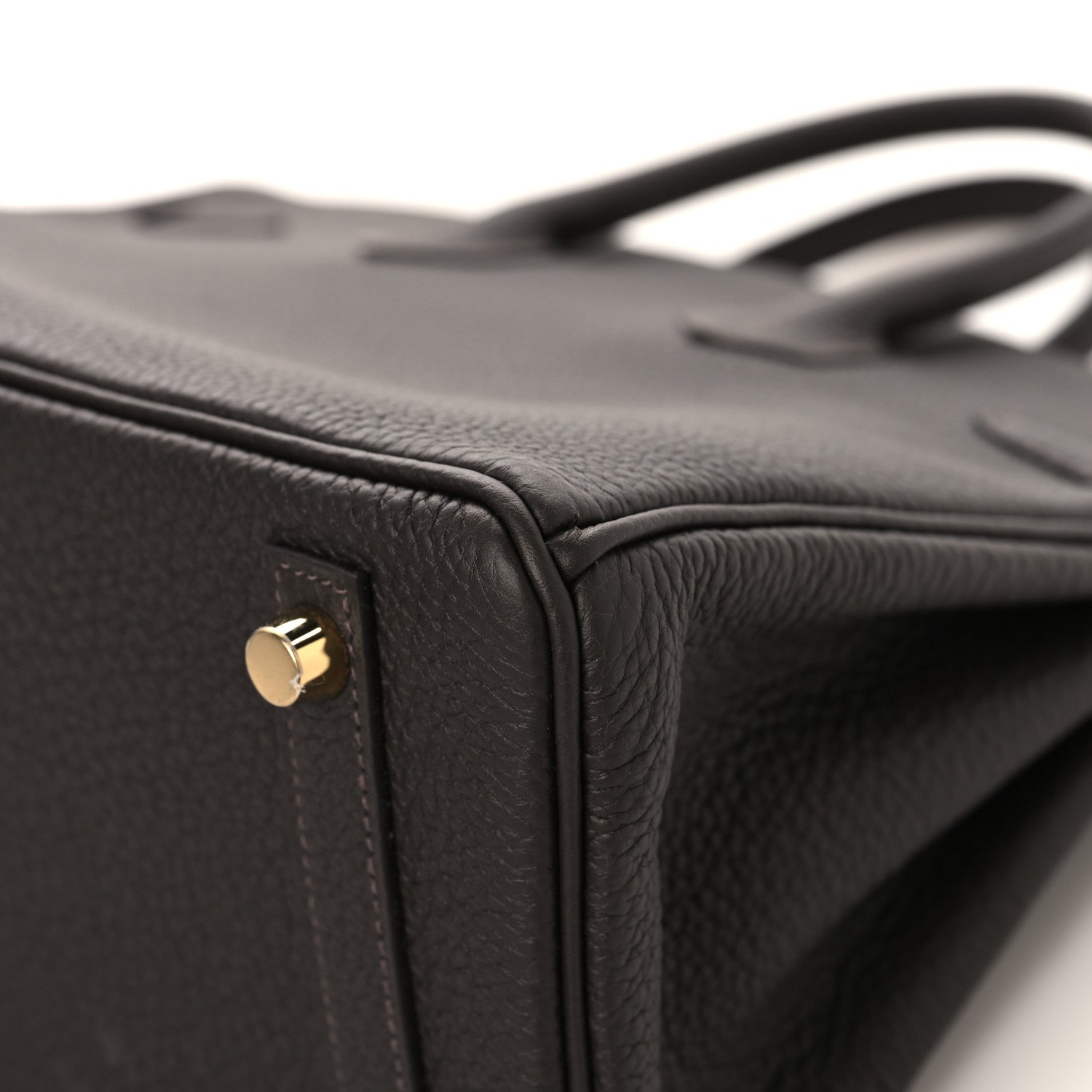 Hermes Togo Birkin 25 Bai Brun 10 of 11