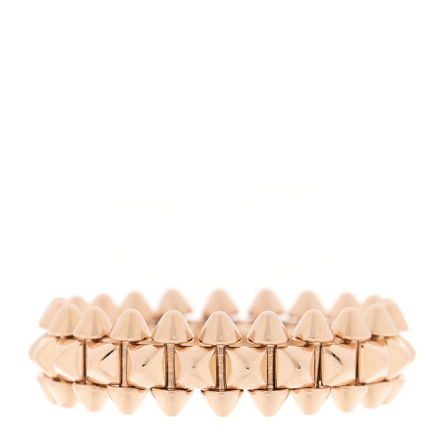 18K Pink Gold SM Clash De Cartier Ring 53 6.25
