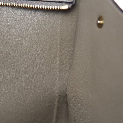 Celine Calfskin Suede Whipsnake Medium Trapeze Taupe 17 of 22