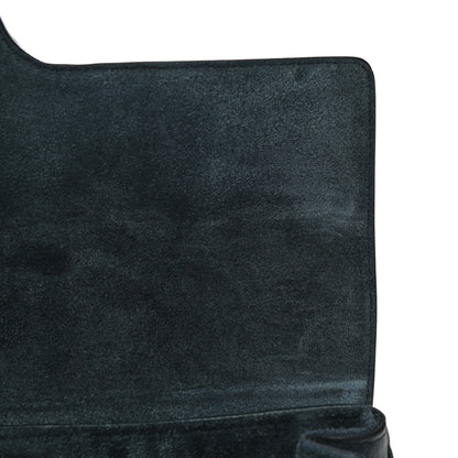 Celine Supple Grained Calfskin Medium Soft 16 Bag Navy Blue 9 of 10
