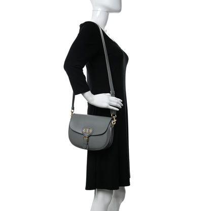 Christian Dior Box Calfskin Medium Bobby Flap Gray 2 of 9