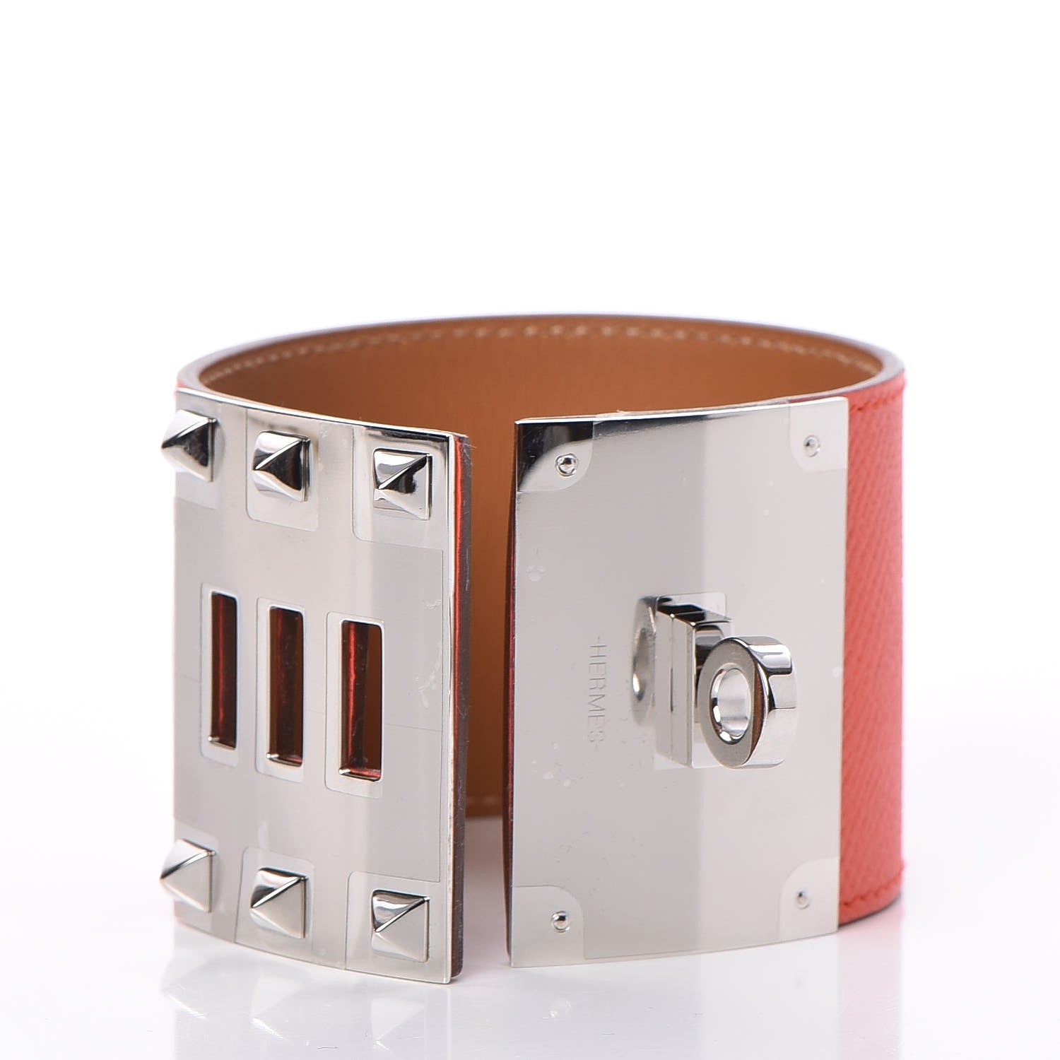 Hermes Epsom Extreme Kelly Bracelet S Orange Poppy 4 of 6
