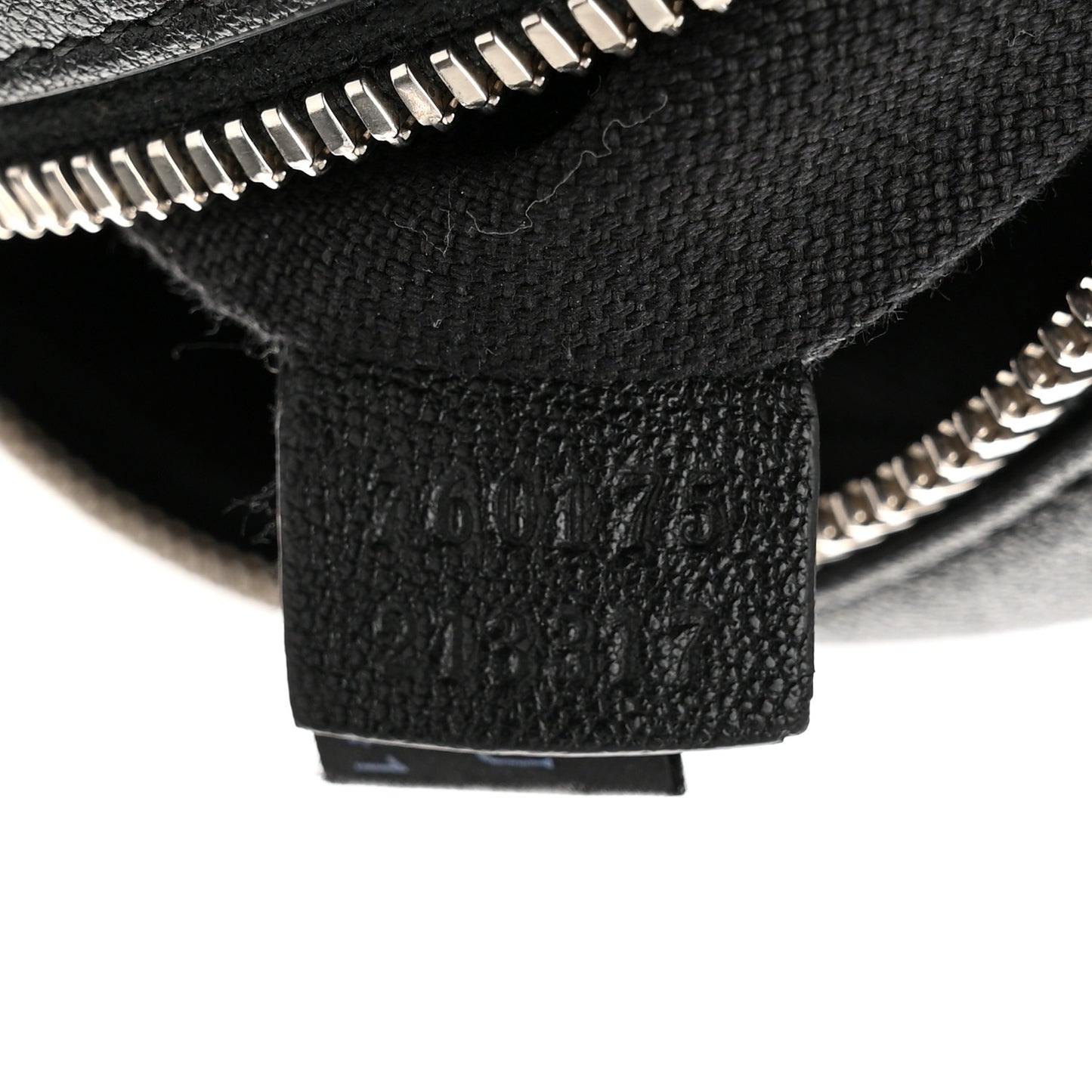 Sakai Be Green Calfskin Diagonal Stitched Mini Blondie Shoulder Bag Black