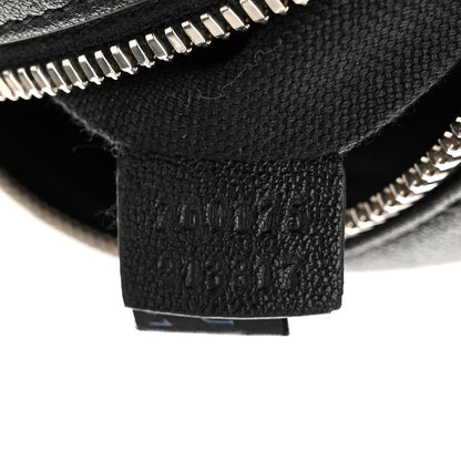 Gucci Sakai Be Green Calfskin Diagonal Stitched Mini Blondie Shoulder Bag Black 7 of 10