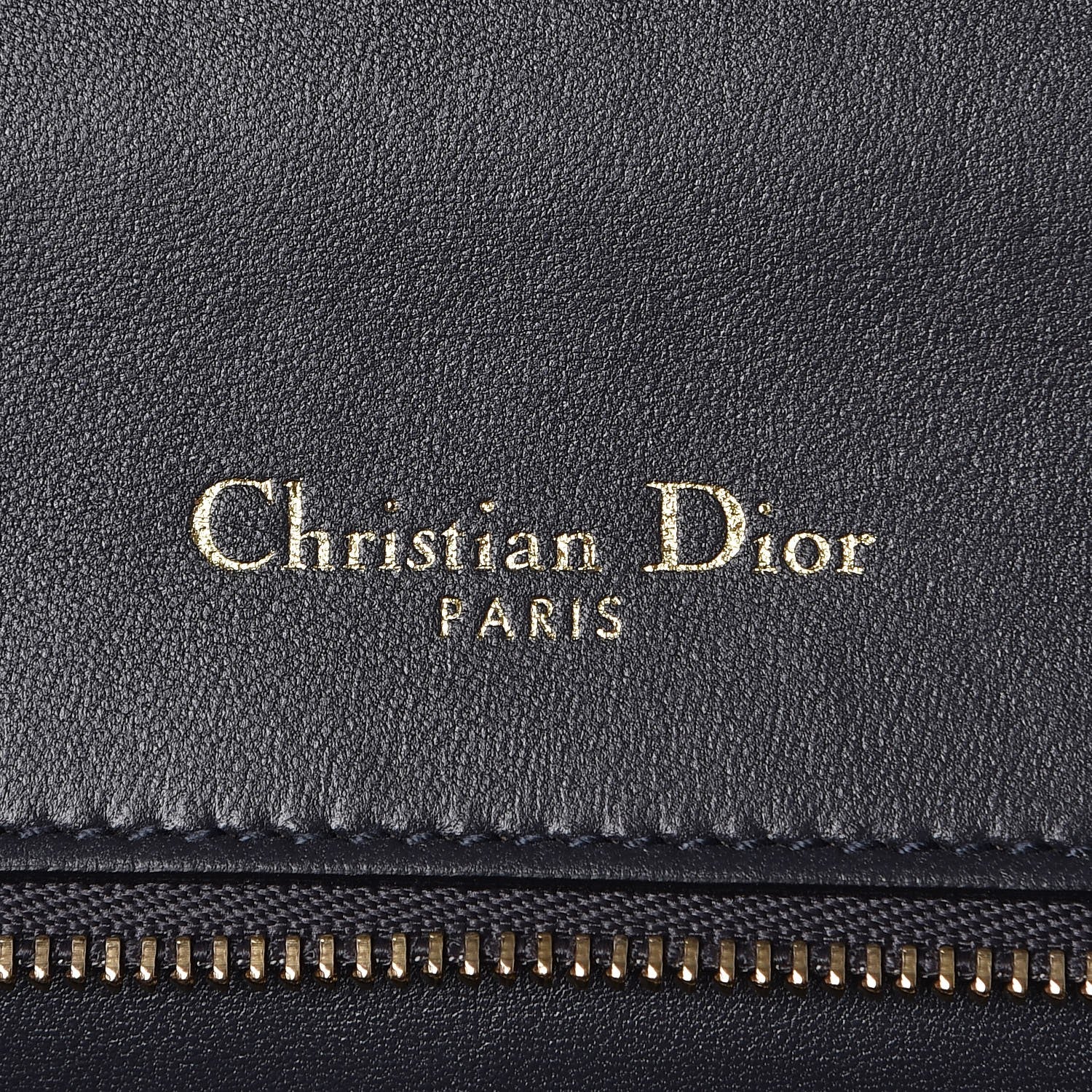 Christian Dior Metallic Patent Micro-Cannage Medium Diorama Flap Bag Gold 6 of 7