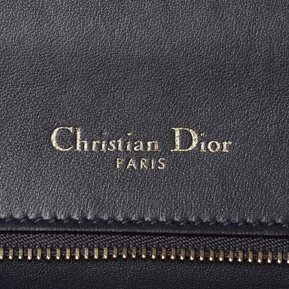 Christian Dior Metallic Patent Micro-Cannage Medium Diorama Flap Bag Gold 6 of 7
