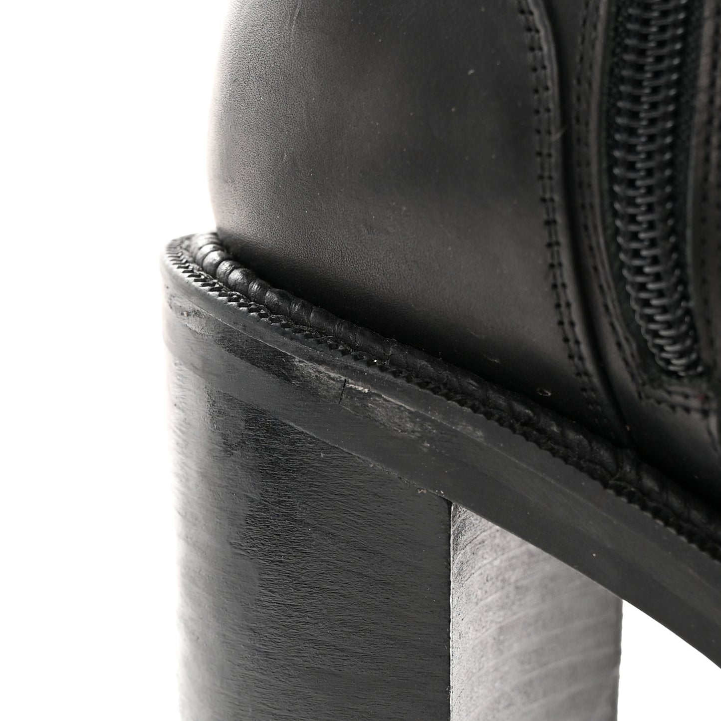 Calfskin Spikes TS Croc 70 Boots 35 Black