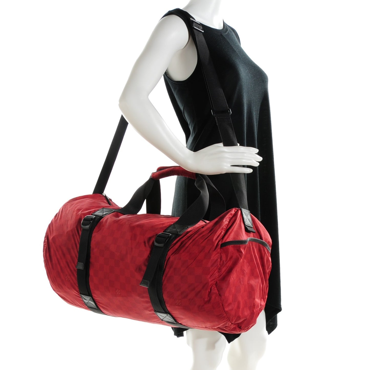 Nylon Damier Aventure Practical Mercury