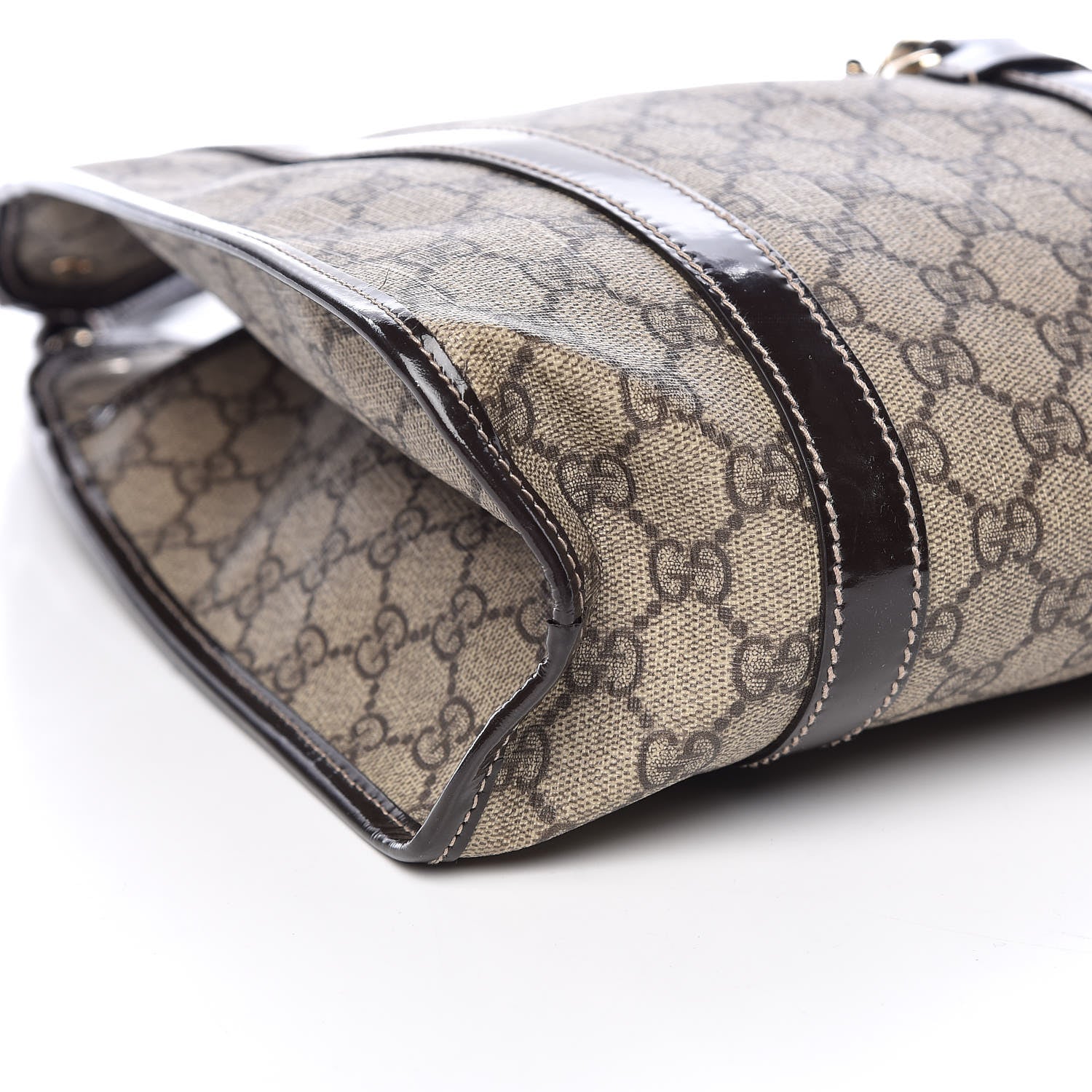 Gucci GG Plus Monogram Medium Joy Shoulder Bag Dark Brown 5 of 11