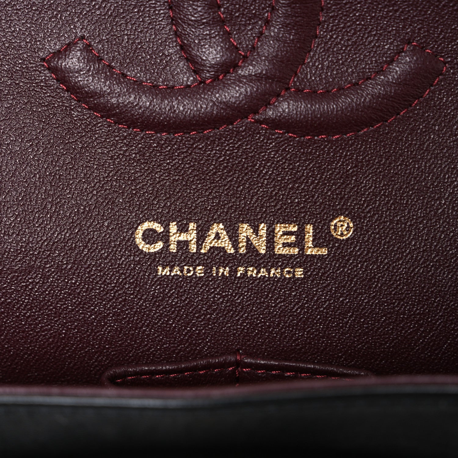 Chanel Lambskin Quilted Medium Double Flap Black 6 of 10