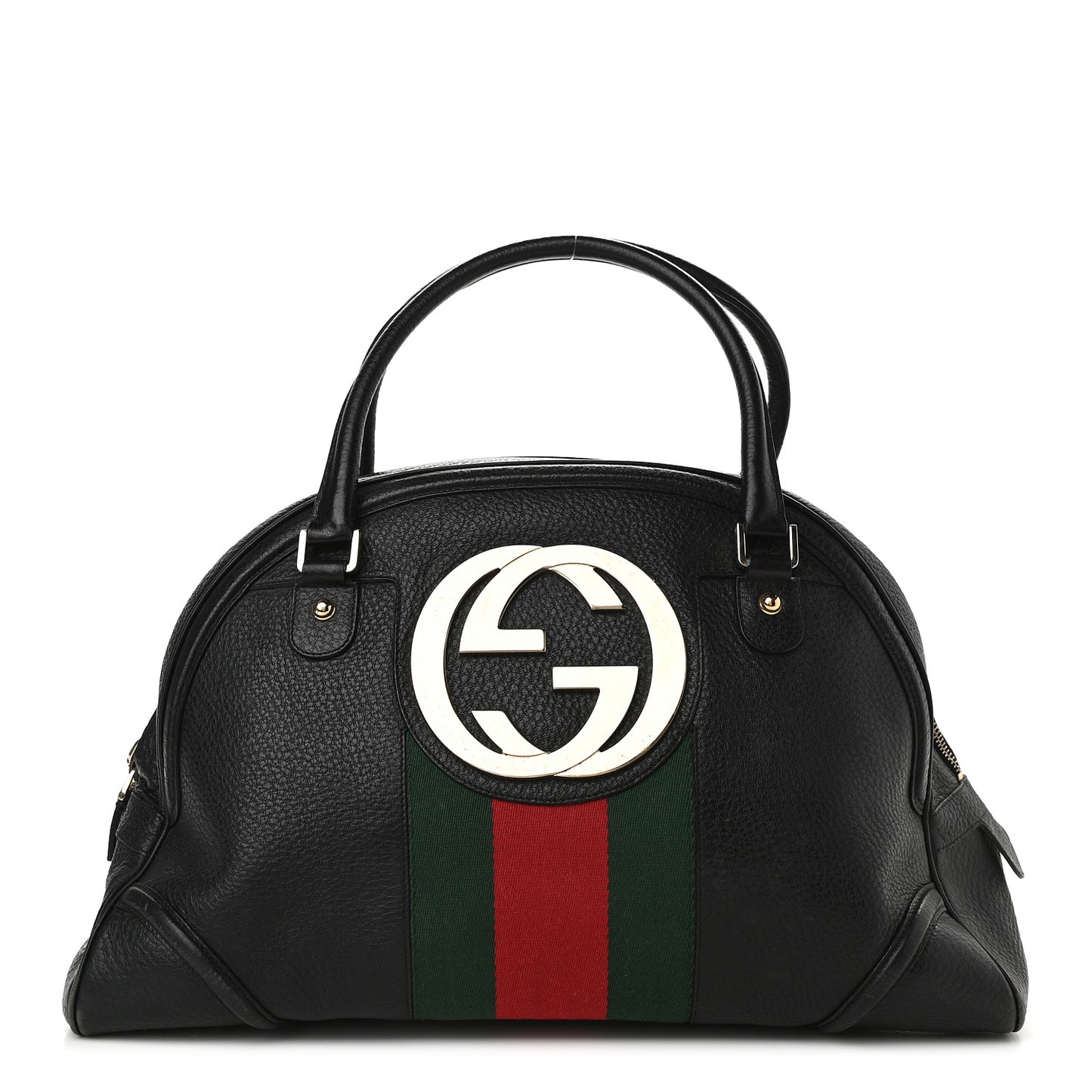 Calfskin Web Blondie Bowler Black