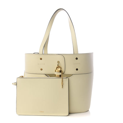 Chloe Smooth Grained Calfskin Medium Aby Tote Natural White 1 of 8