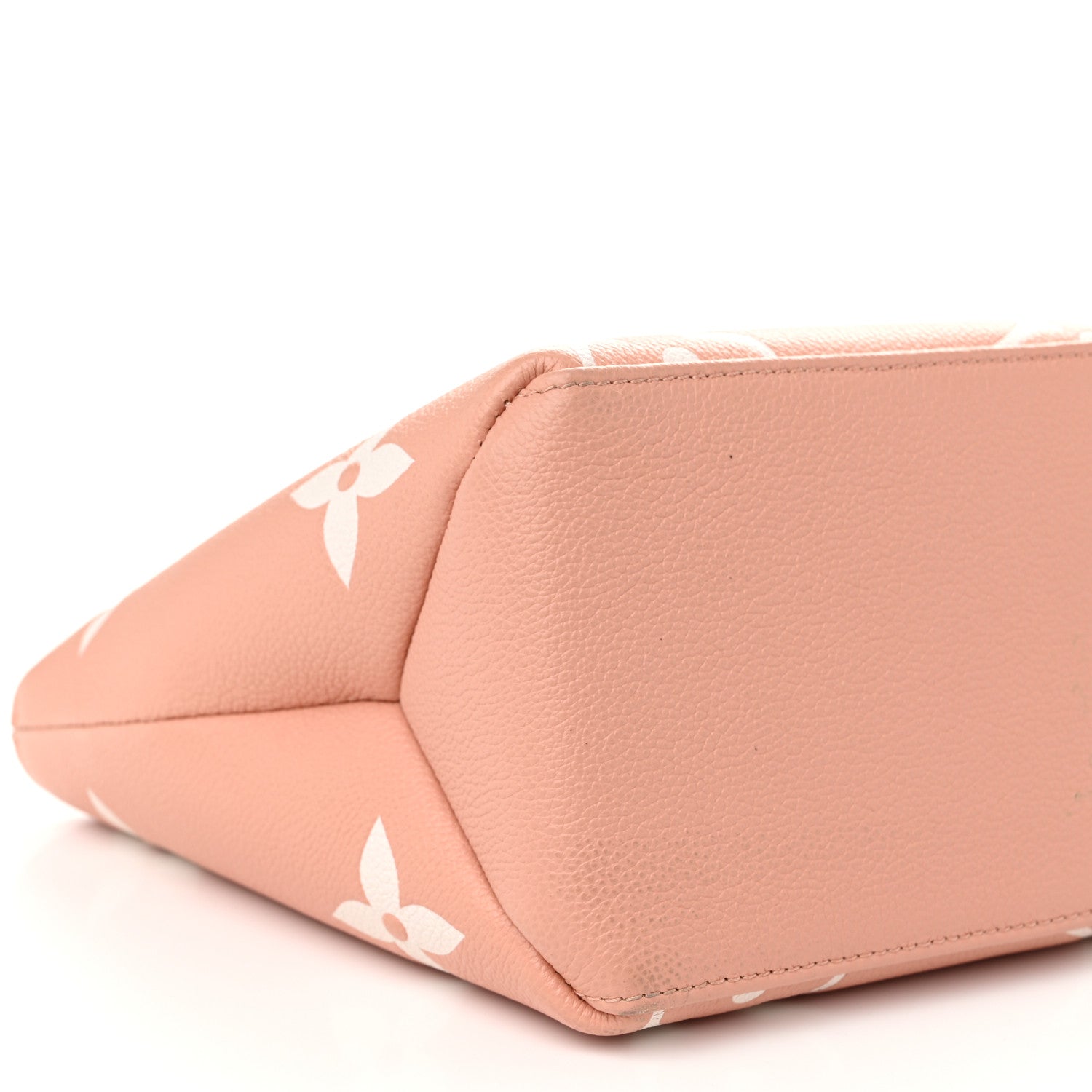 Louis Vuitton Empreinte Monogram Giant Petit Palais Rose Trianon Creme 8 of 10
