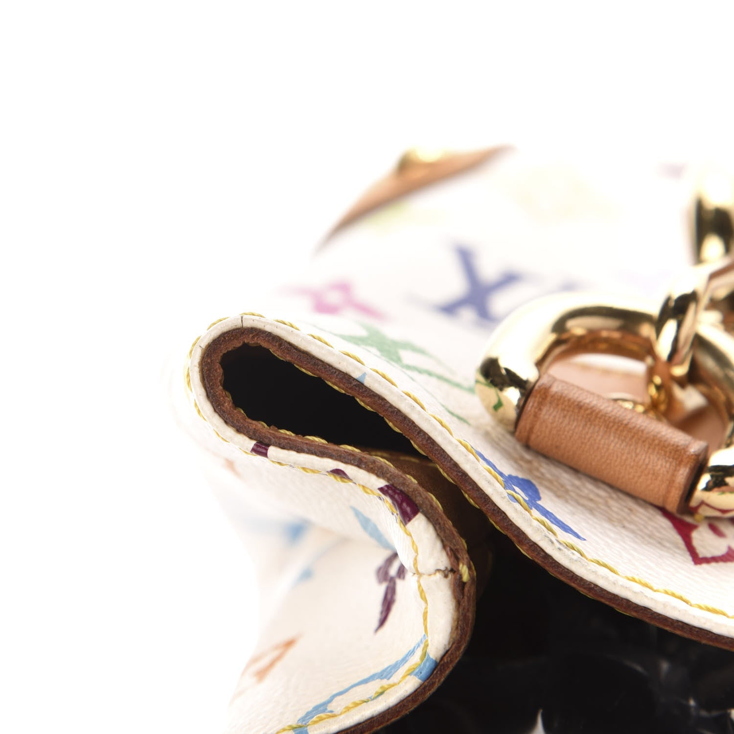 Louis Vuitton Monogram Multicolor Audra White 10 of 13